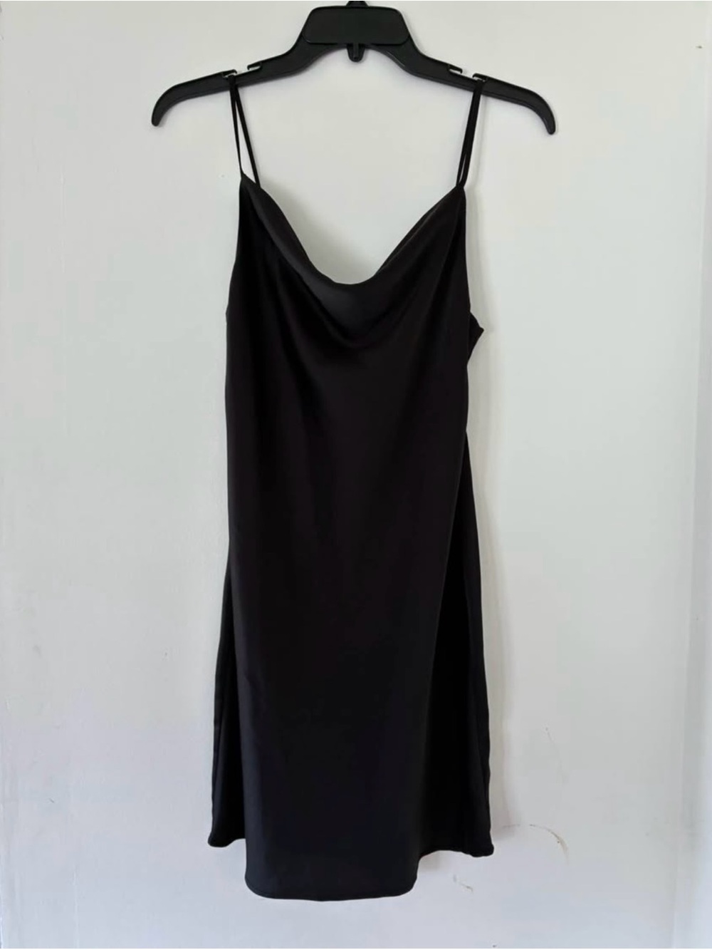 Urban Outfitters Black Satin Dress